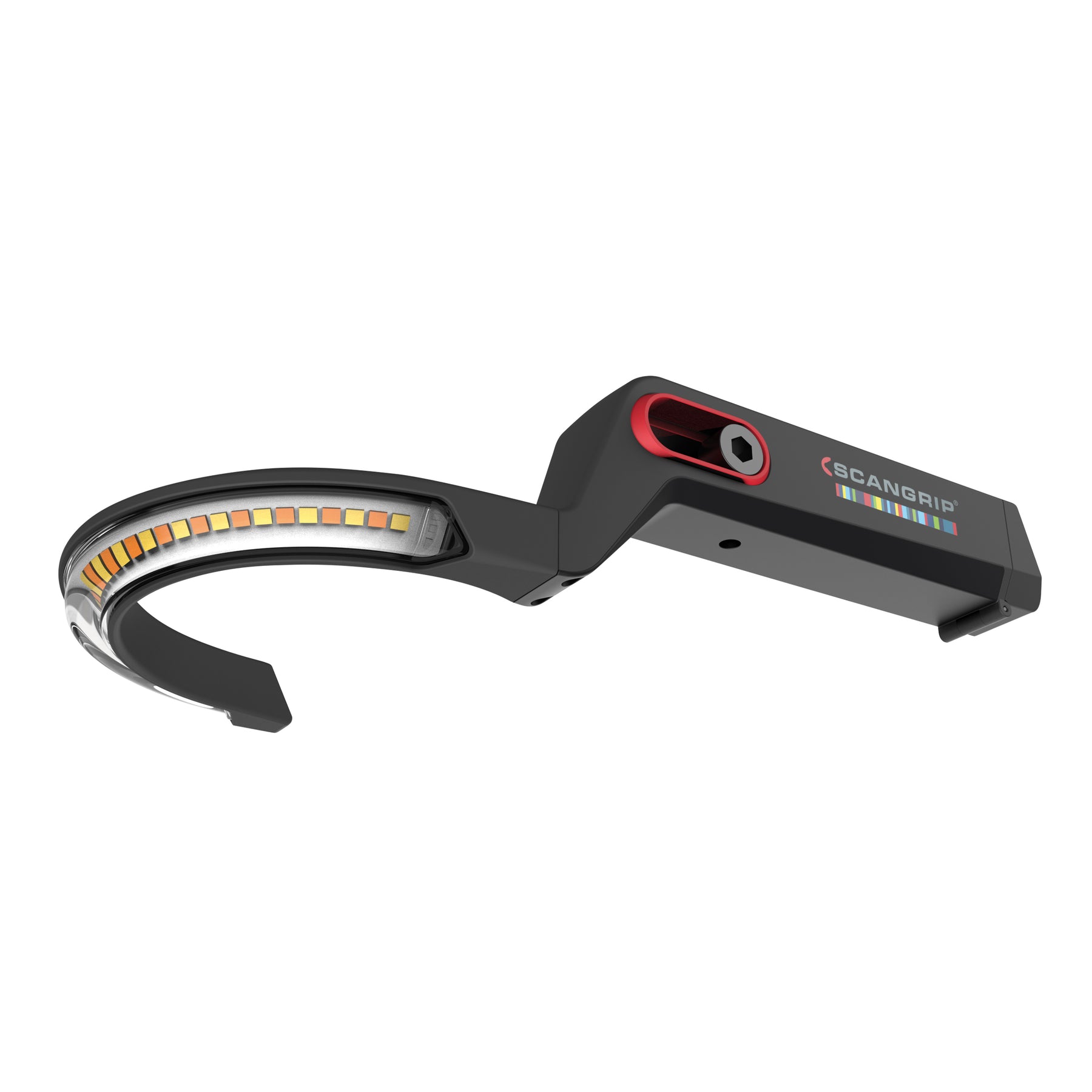 Lampada LED CRI+ STARMATCH Scangrip per lucidatrice con supporto curvo e luce regolabile per detailing professionale