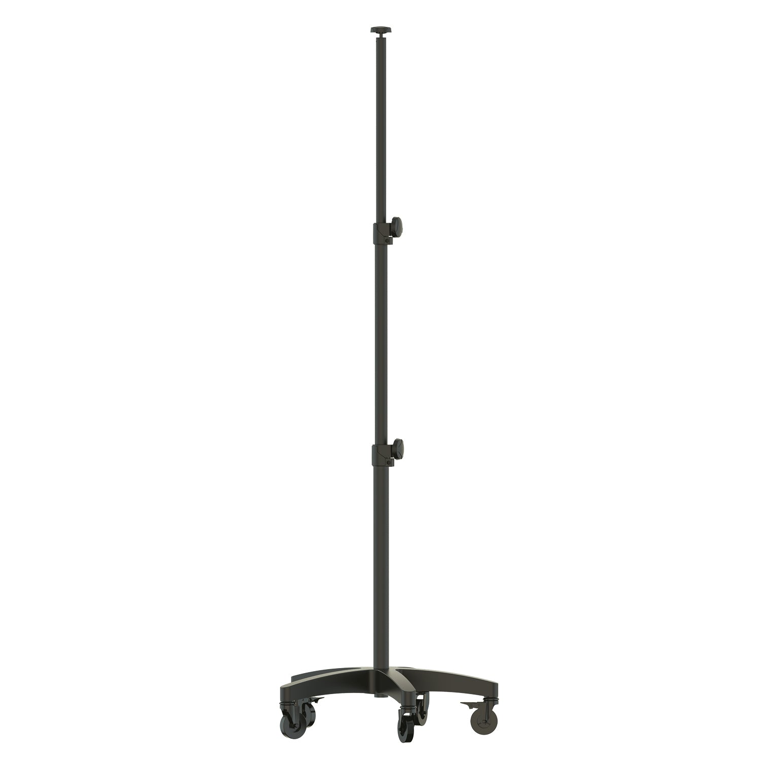 SCANGRIP Wheelstand 2.0 utilizzato per sostenere una luce da lavoro, migliorando l'illuminazione durante il detailing.