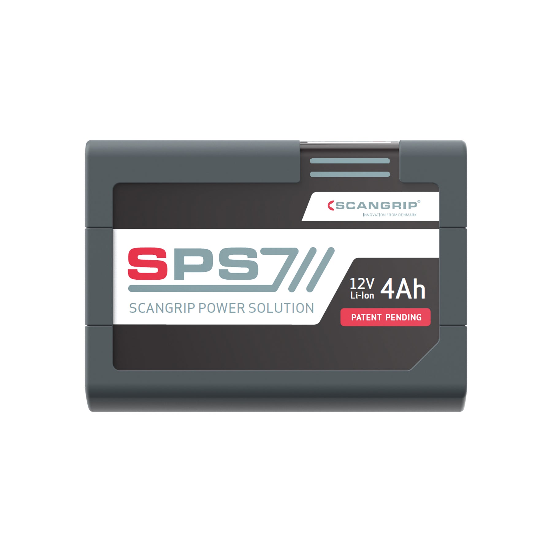 Batteria Scangrip SPS 4Ah per alimentazione continua e affidabile delle lampade da lavoro.
