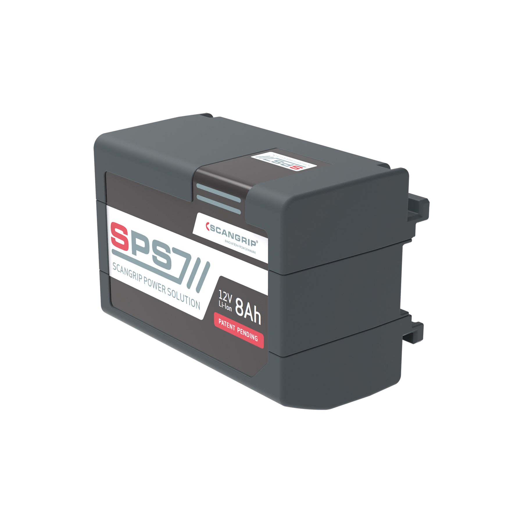Batteria Scangrip SPS 8Ah per alimentazione duratura e affidabile delle lampade da lavoro.