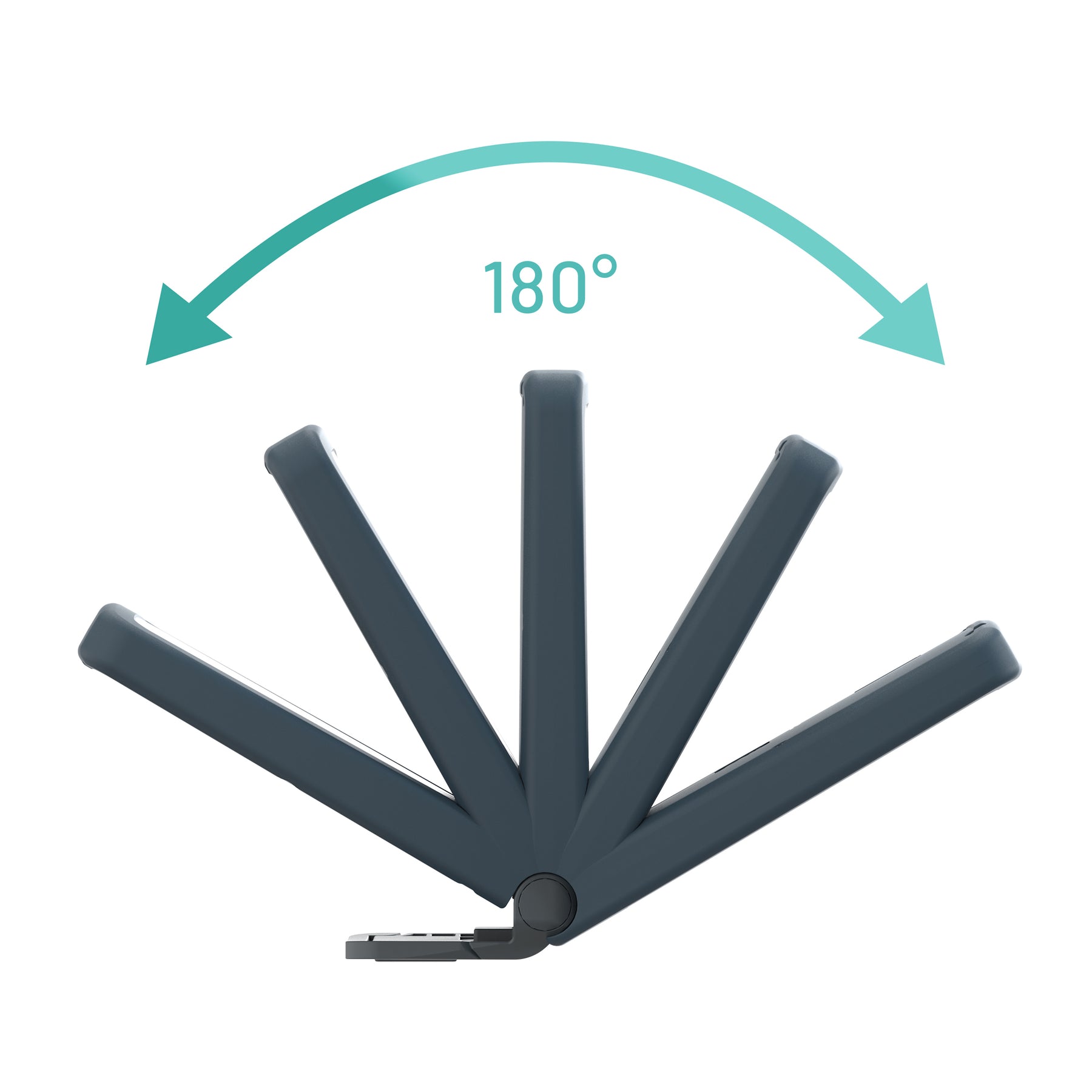 Supporto regolabile della lampada SCANGRIP Miniform con inclinazione a 180° per un'illuminazione precisa e personalizzabile nel detailing.
