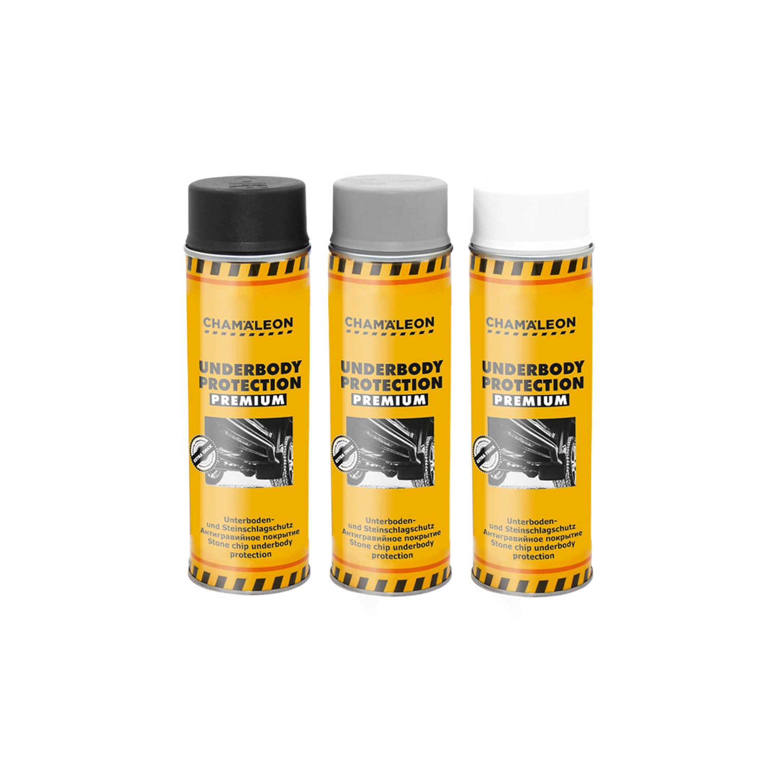 Chamaleon Aerosol UB Protection Premium, spray protettivo per sottoscocca contro ruggine e danni.
