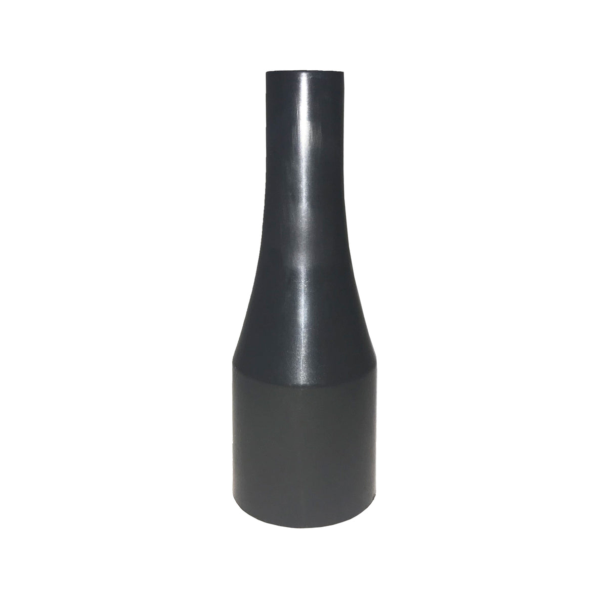 Ugello rotondo BRÜHL in plastica nera, progettato per un'asciugatura efficiente e uniforme, ideale per detailers professionisti.
