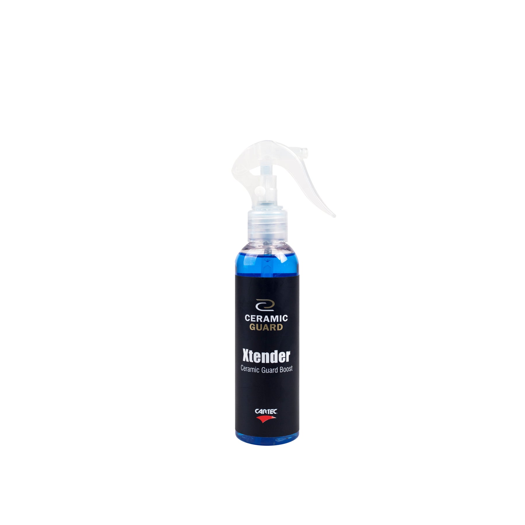 Flacone di CARTEC Ceramic Guard Xtender – prodotto per il mantenimento della protezione ceramica e della brillantezza delle auto.