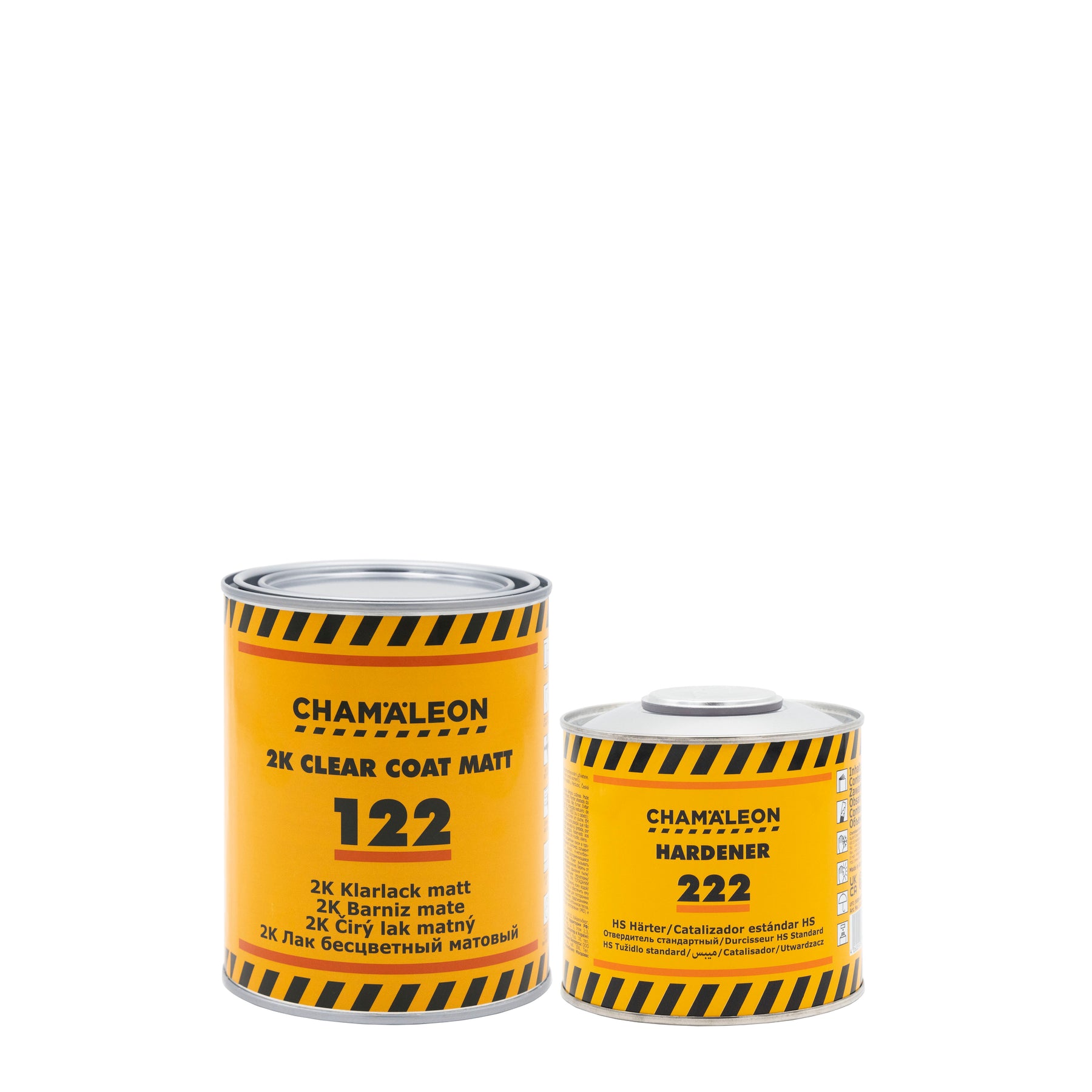 Vernice trasparente Chamaleon 2K Clear Coat Matt con catalizzatore