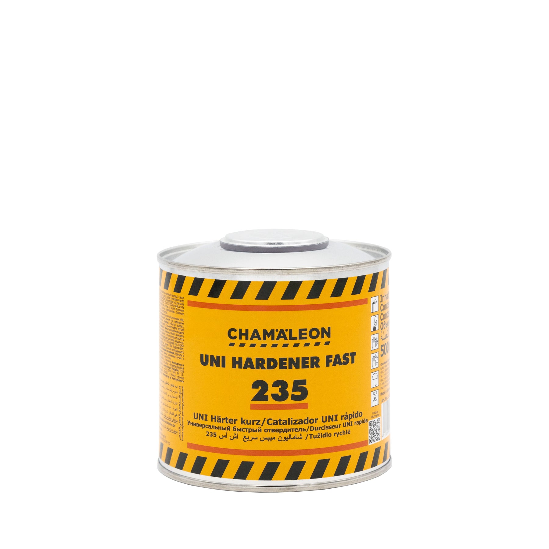 Chamaleon Hardener for 155, catalizzatore per trasparenti per finitura resistente su superfici verniciate.