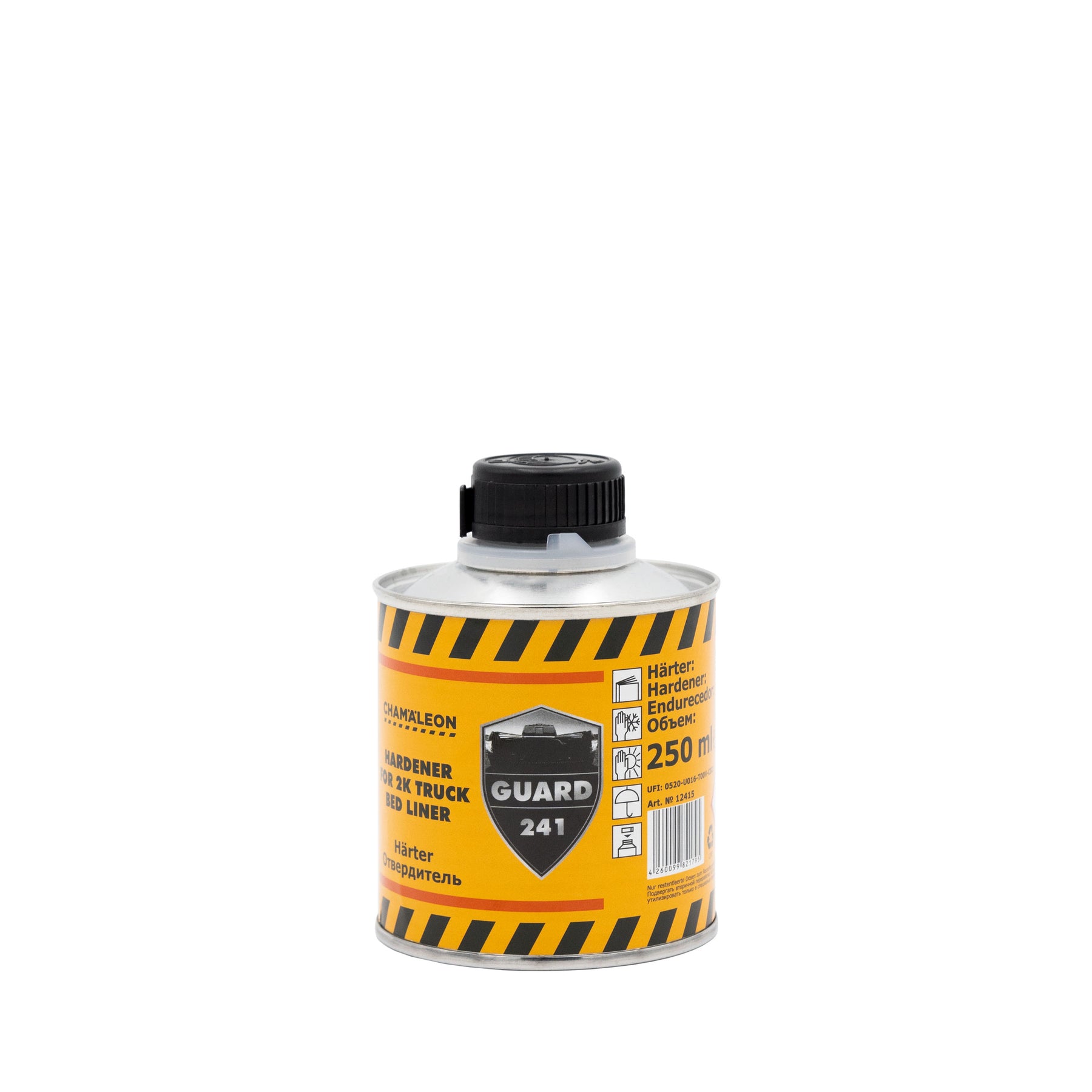 Chamaleon Hardener for 2K Truck Bed Liner, catalizzatore per migliorare resistenza e durabilità dei rivestimenti per cassoni camion.