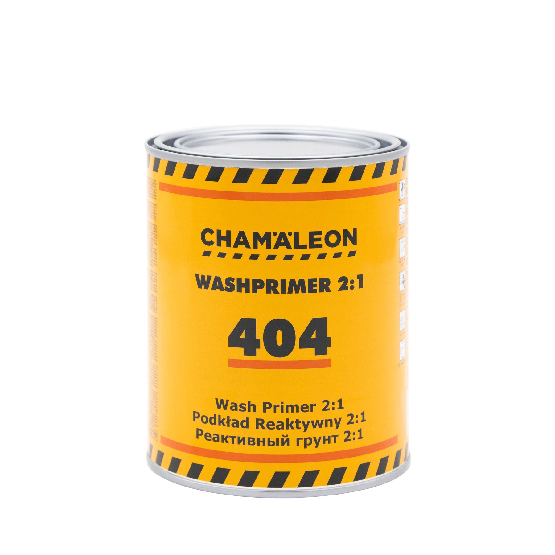 Chamaleon 2K Wash Primer 2:1, primer lavabile ad alta adesione per protezione eccellente su superfici metalliche.