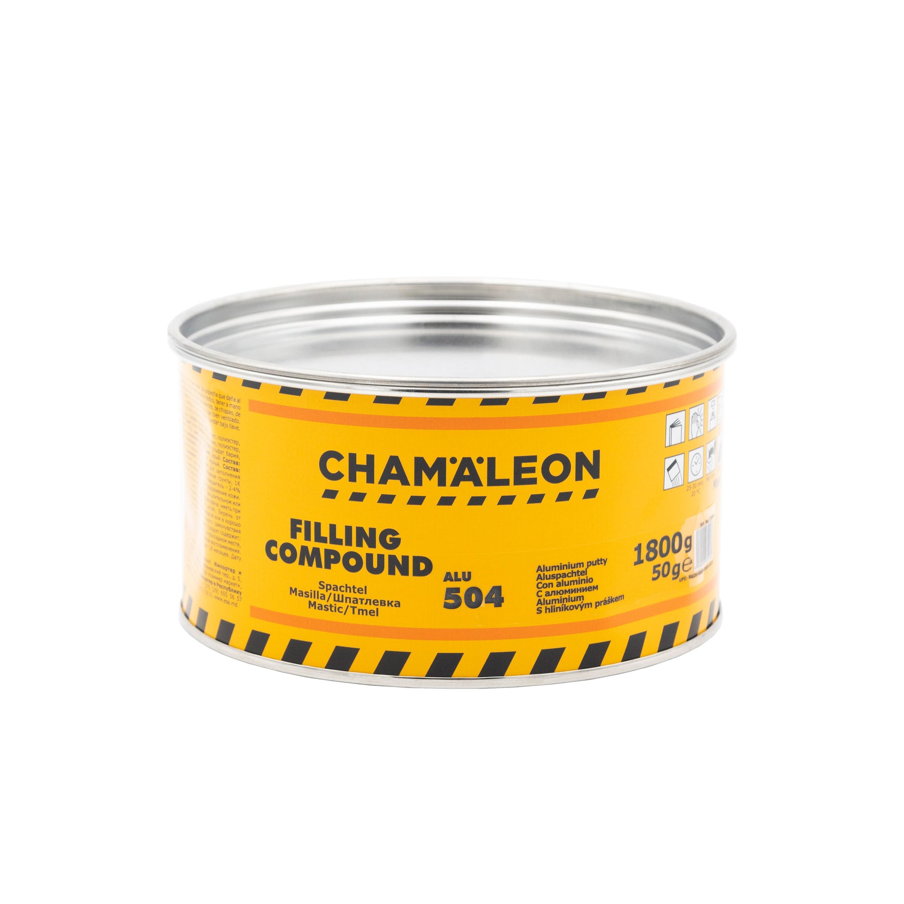 Chamaleon Aluminium Putty, stucco in alluminio per riparazioni resistenti su superfici metalliche.