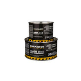 Chamaleon Fiberglass Light Putty, stucco leggero in fibra di vetro per riparazioni resistenti su superfici metalliche e plastiche.