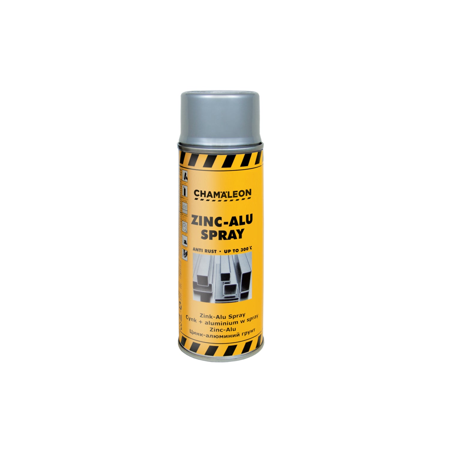 Chamaleon Aerosol Zinc-Alu Spray, spray zinco-alluminio per protezione anticorrosiva su superfici metalliche.
