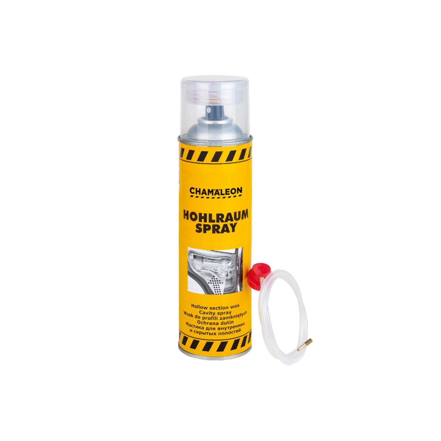 Chamaleon Aerosol Hollow Section Wax, cera spray per protezione interna di sezioni cave e prevenzione della corrosione.