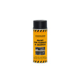 Chamaleon Aerosol Paint for Carpet & Fabric Black, vernice spray nera per rinnovare tappeti e tessuti.