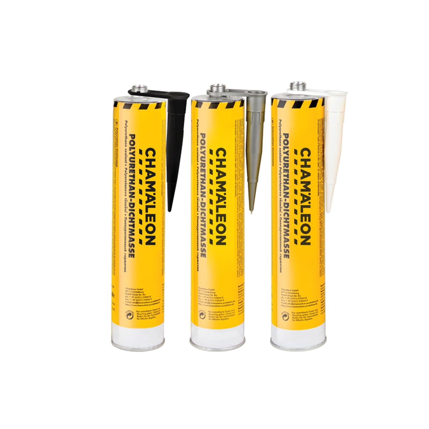 Chamaleon Polyurethane Car Body Sealant, sigillante poliuretanico per sigillature resistenti su carrozzerie.