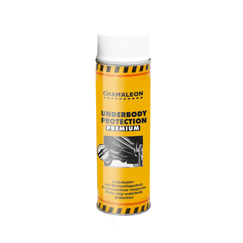 Chamaleon Aerosol UB Protection Premium, spray protettivo per sottoscocca contro ruggine e danni. bianco