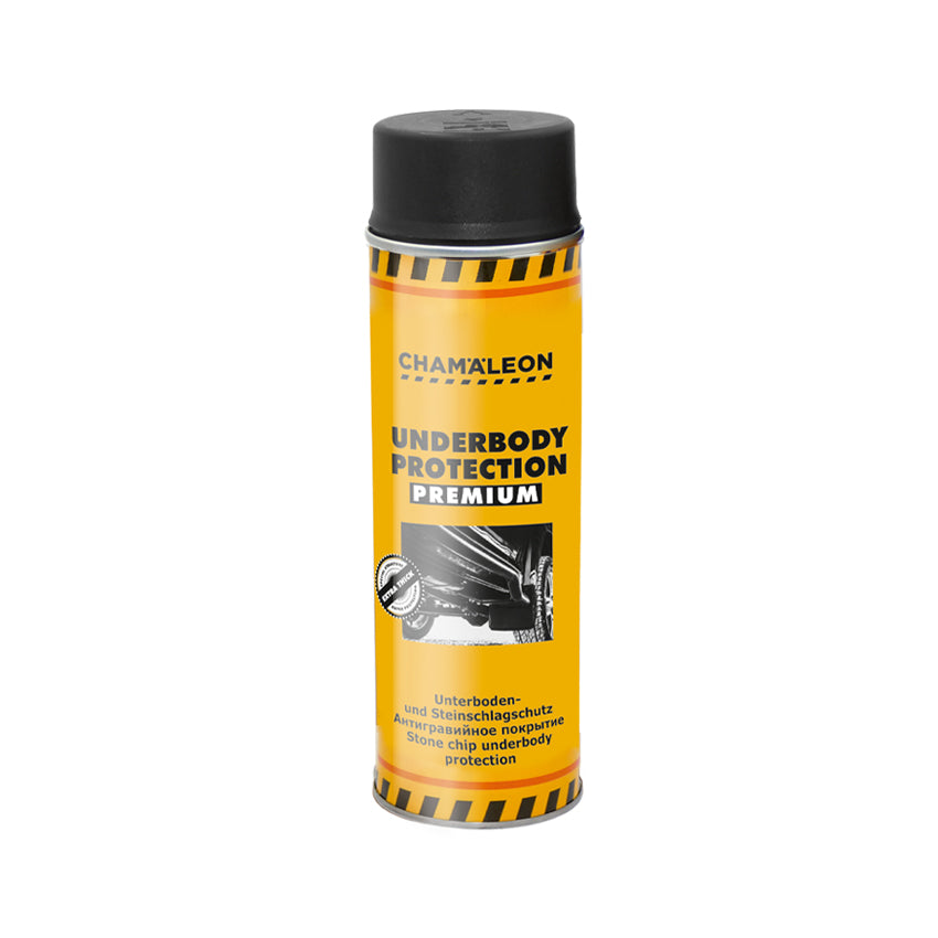 Chamaleon Aerosol UB Protection Premium, spray protettivo per sottoscocca contro ruggine e danni. nero