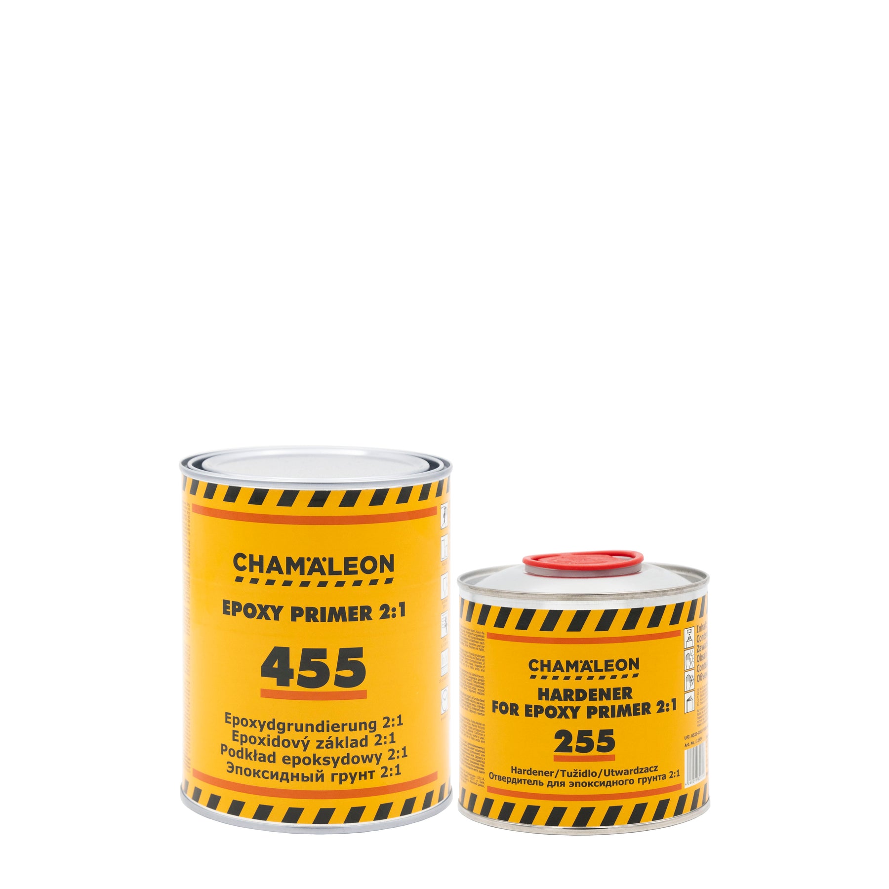 Chamaleon 2K Epoxy Primer 2:1 con catalizzatore, primer epossidico resistente per protezione a lungo termine su diverse superfici