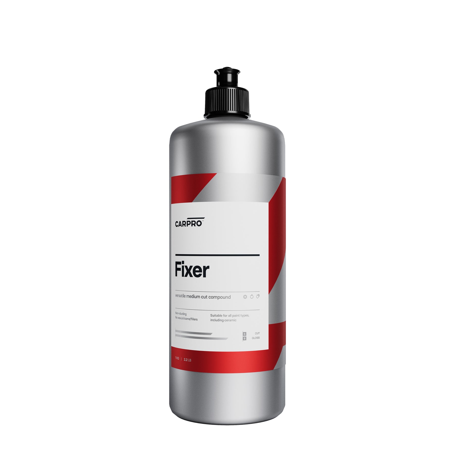 Flacone di composto abrasivo medio CARPRO Fixer per lucidatura auto