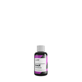 Flacone di CARPRO IronX Snow Soap da 50 ml con etichetta bianca, nera e rosa, ideale per una pulizia auto profonda ed efficace, rimuovendo contaminazioni ferrose e residui stradali.