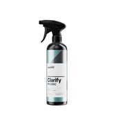 Flacone di detergente per vetri CARPRO Clarify PH2OBIC  con spruzzatore nero.
