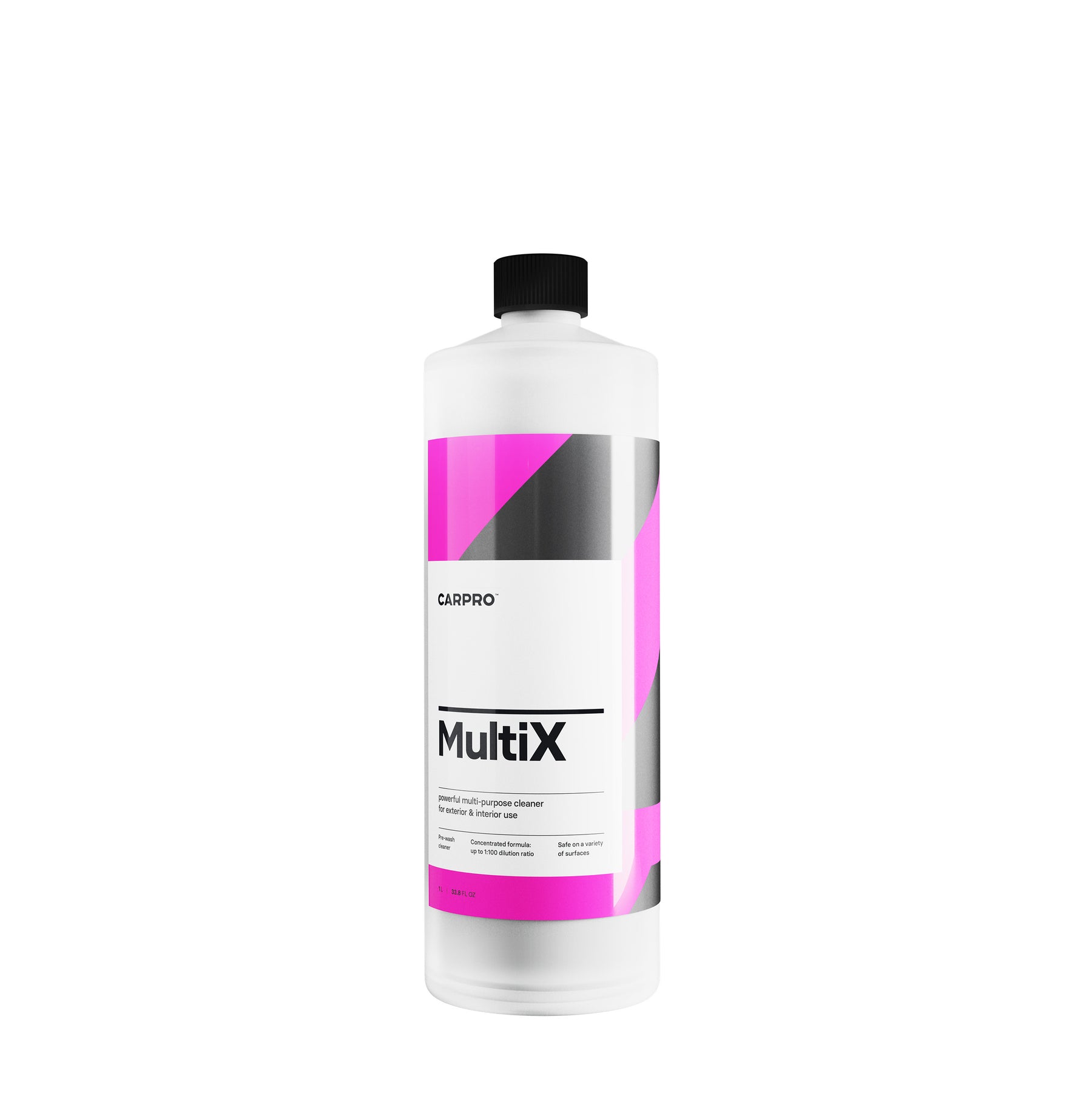 CARPRO MultiX, bottiglia da 1 litro di detergente multiuso concentrato, ideale per pulire efficacemente tutte le superfici e tipi di sporco.