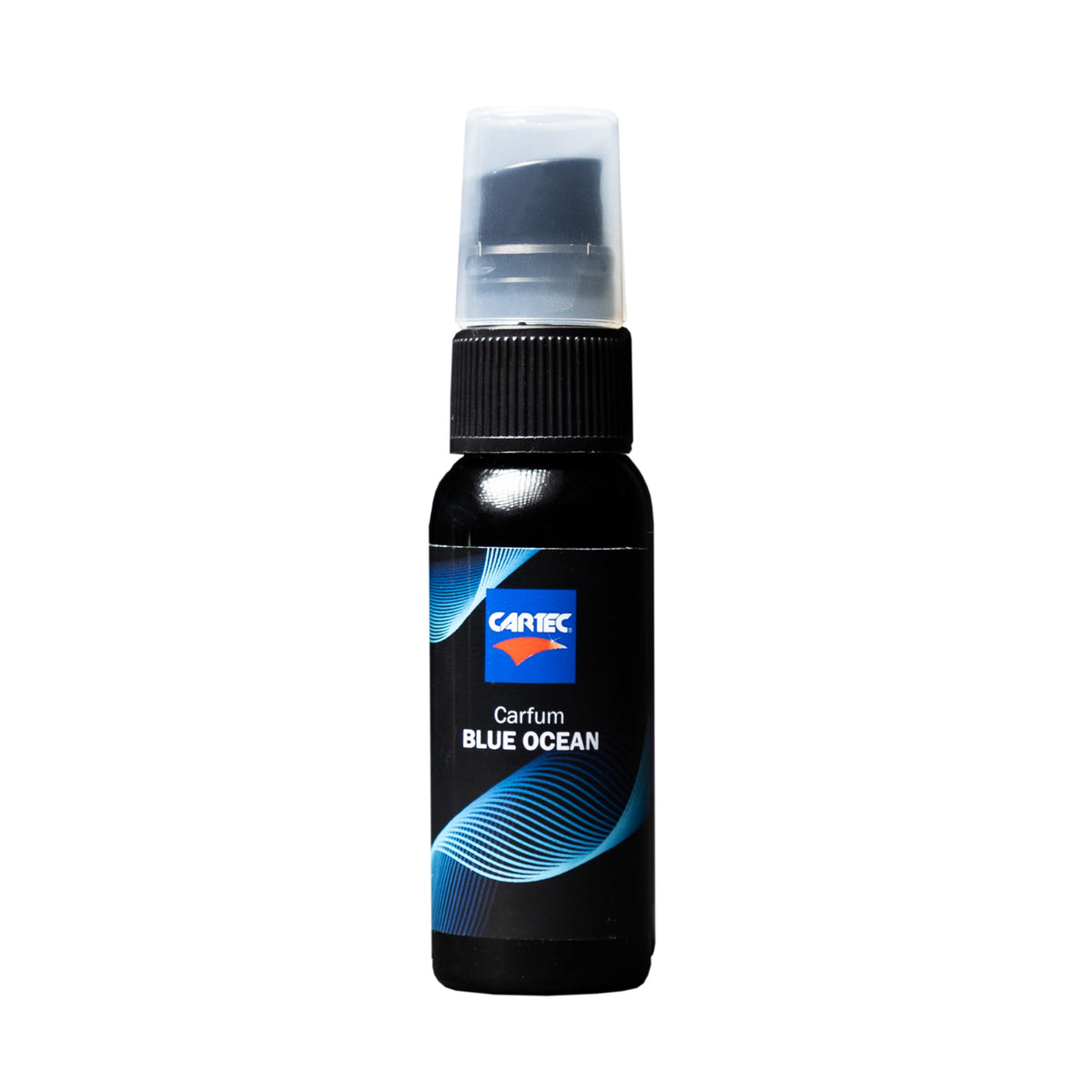Profumo per auto Cartec Carfum Blue Ocean - Fragranza marina in spray per un abitacolo fresco e rivitalizzante.