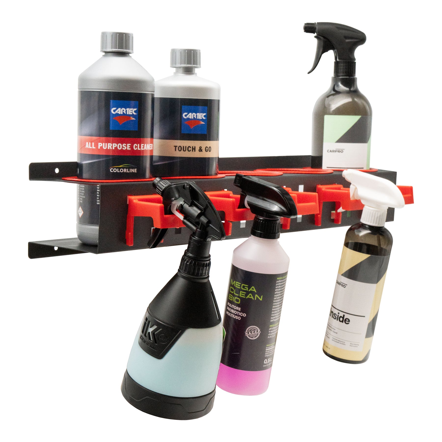 CARISMATIX Universal Wall Mounted Bottle Holder Rack