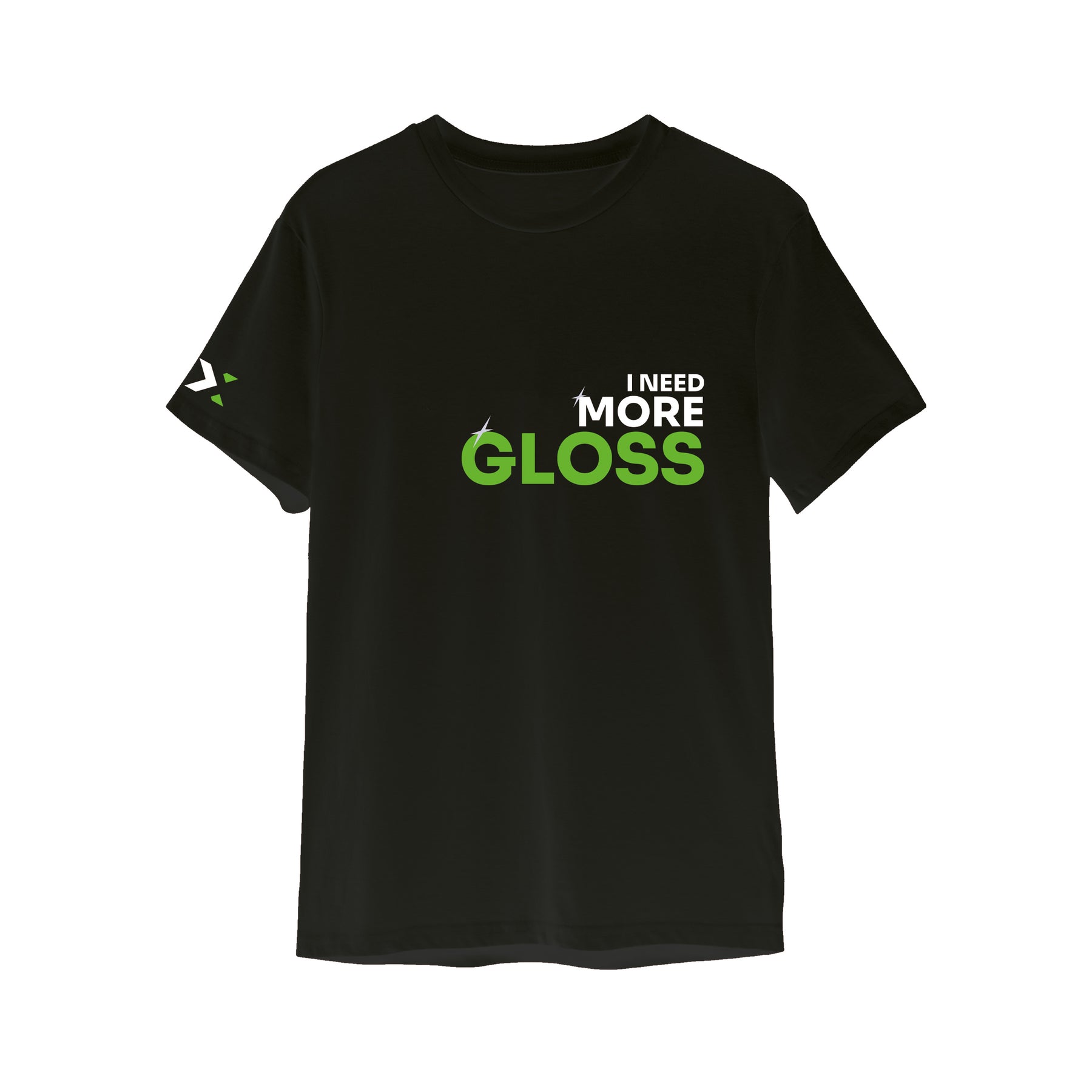 CARISMATIX T-Shirt I NEED MORE GLOSS Nera