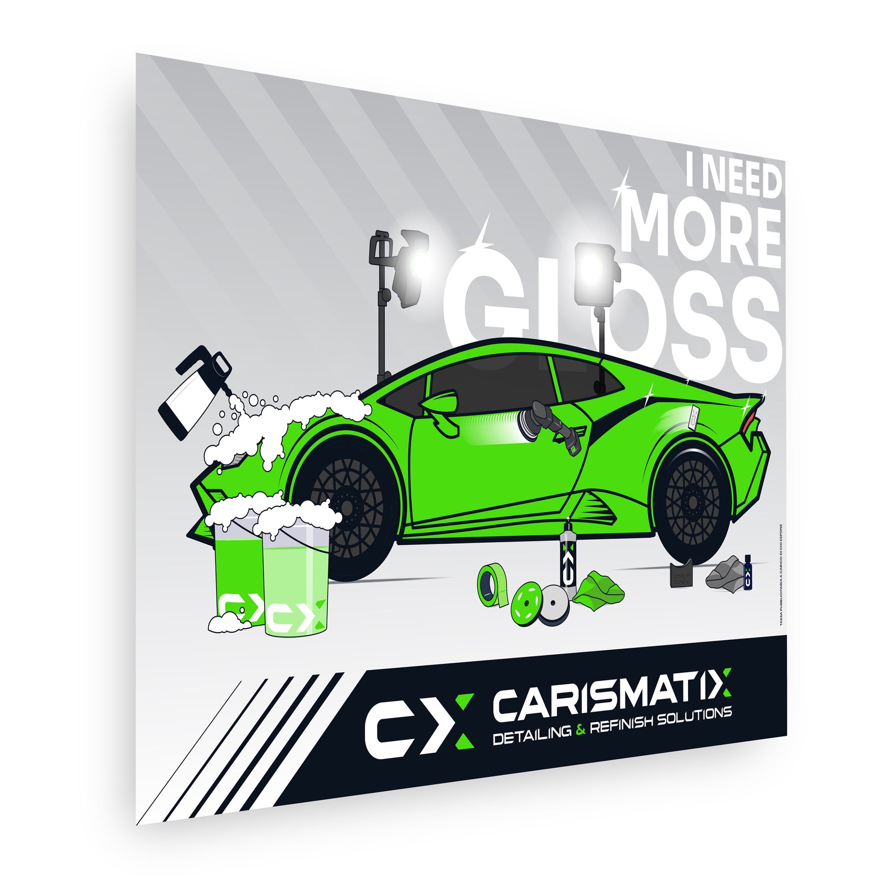 CARISMATIX Poster Illustrato