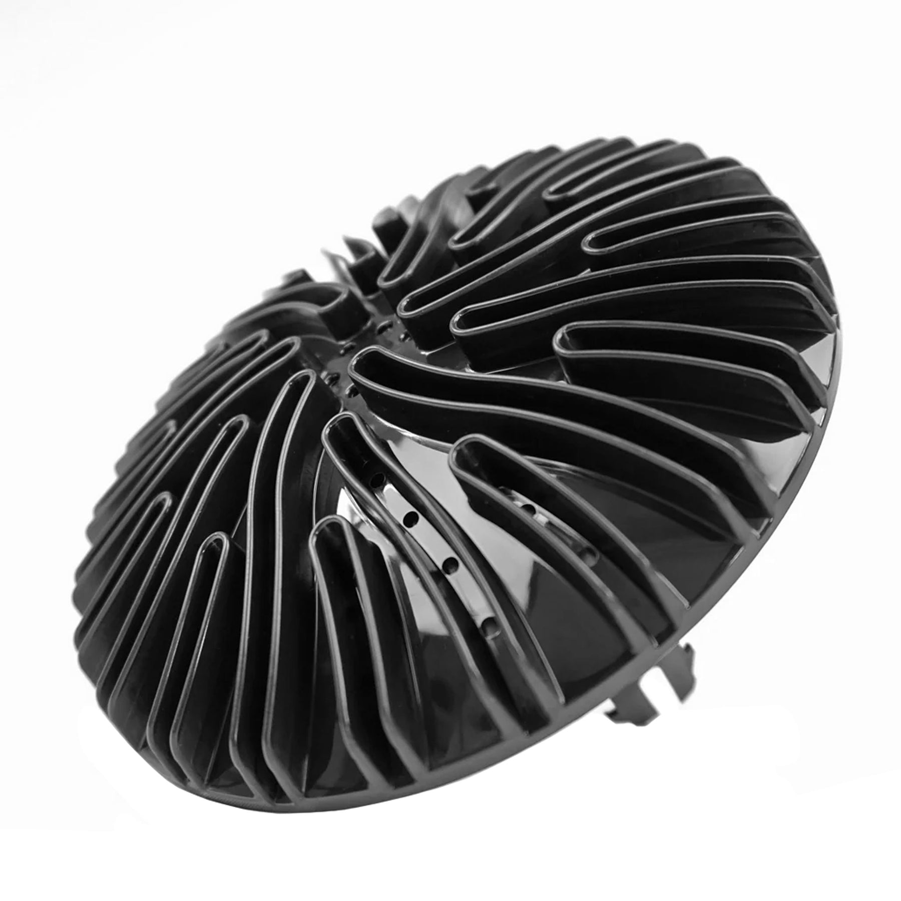 Componente Scrub and Pump nero Detail Guardz con design a spirale per ottimizzare la pulizia dei tamponi durante il lavaggio auto.