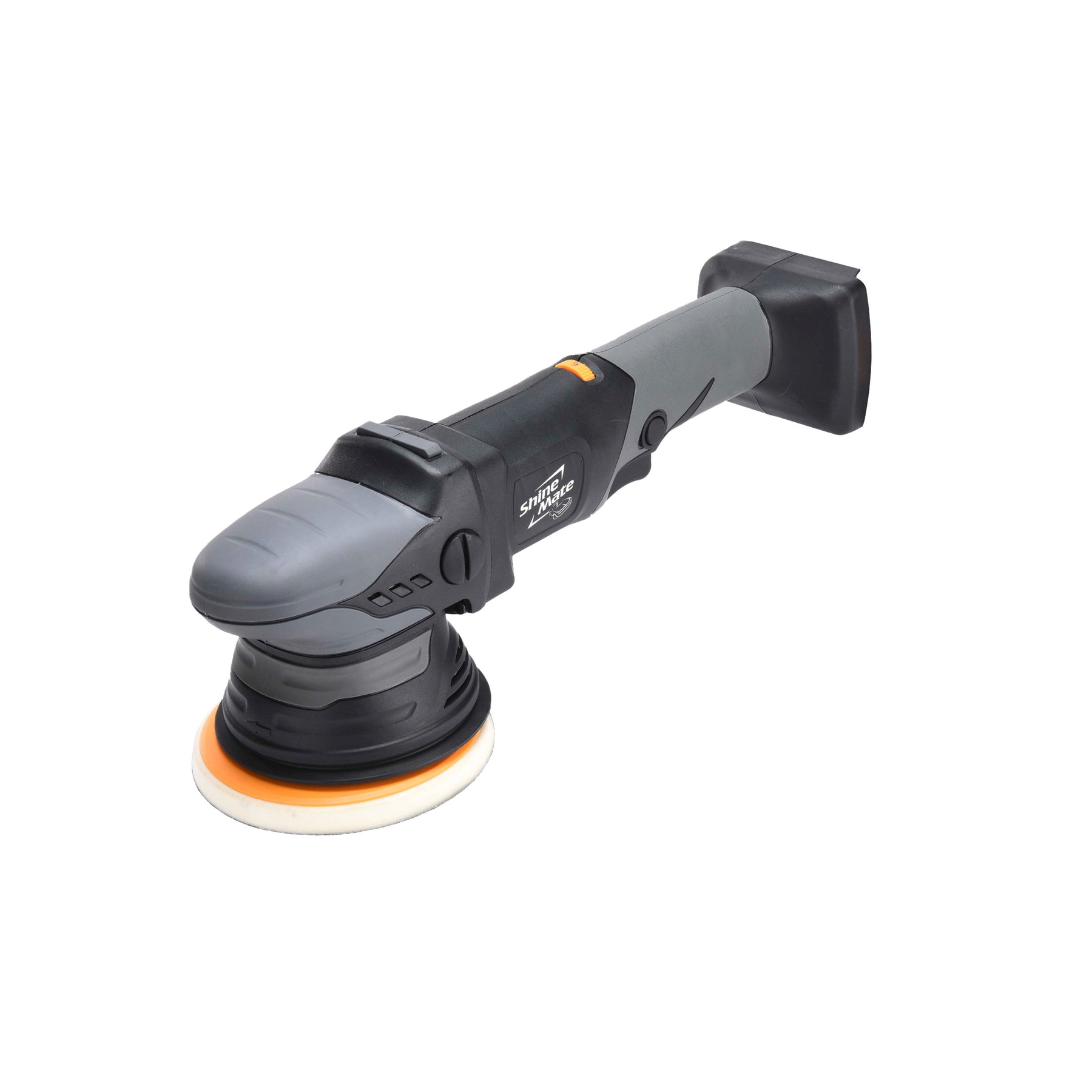 Lucidatrice rotorbitale cordless ShineMate EB351 per detailing auto senza fili.