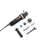 Kit lucidatrice ShineMate EP803 con accessori: platorelli, adattatori, impugnatura laterale e chiave di servizio