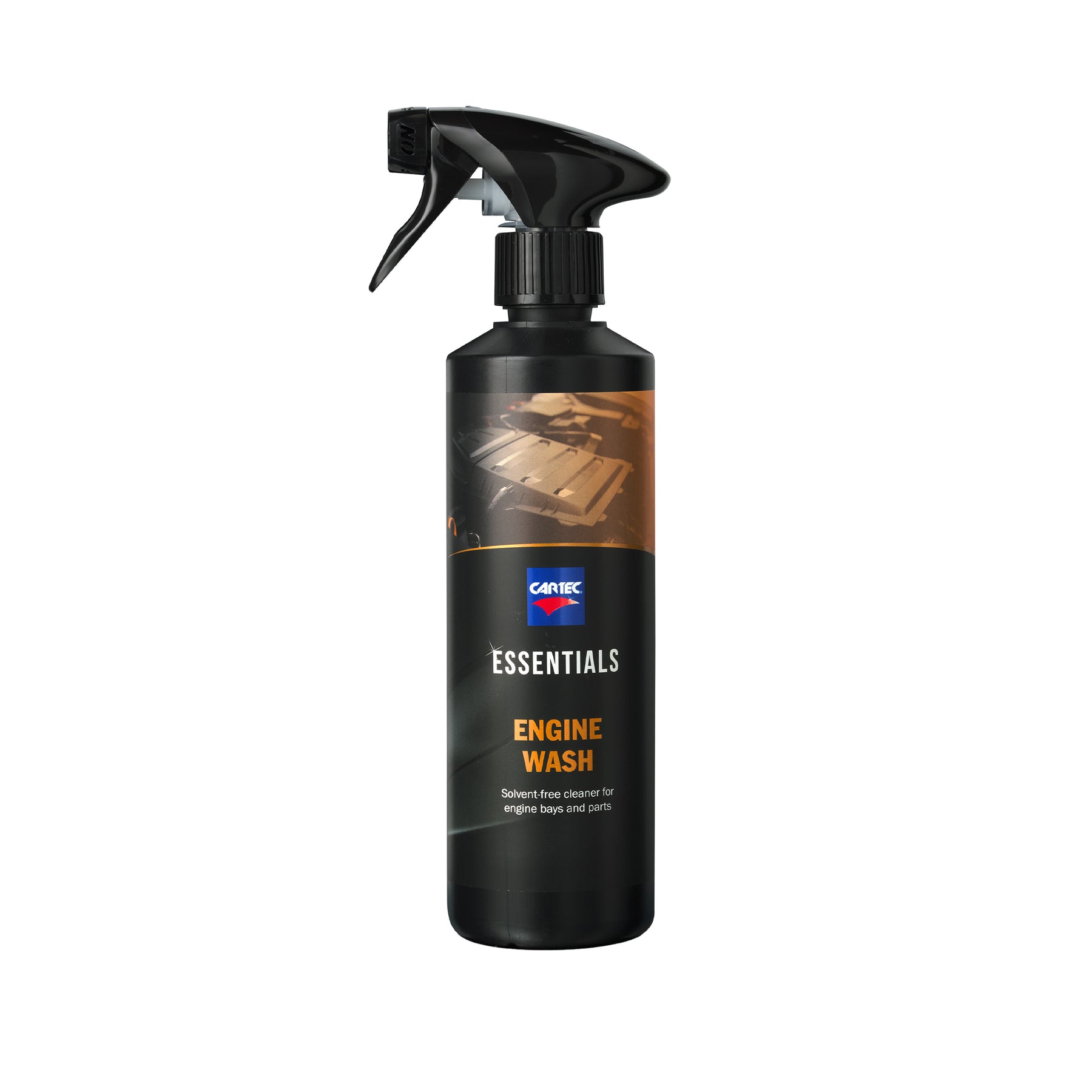 Bottiglia di CARTEC Engine Wash per la pulizia approfondita del motore dell'auto.