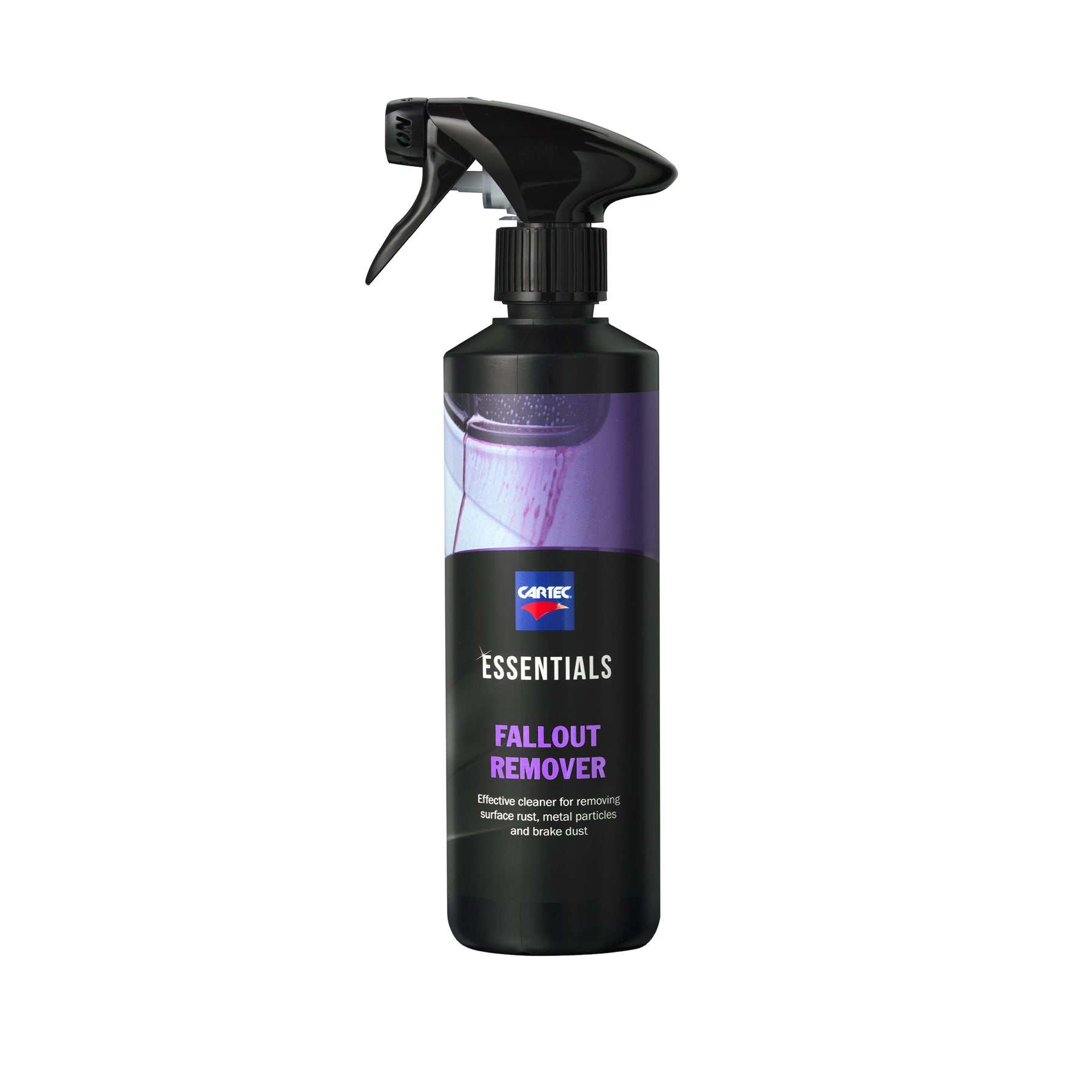 Cartec Fallout Remover in flacone spray, posizionato su sfondo bianco.