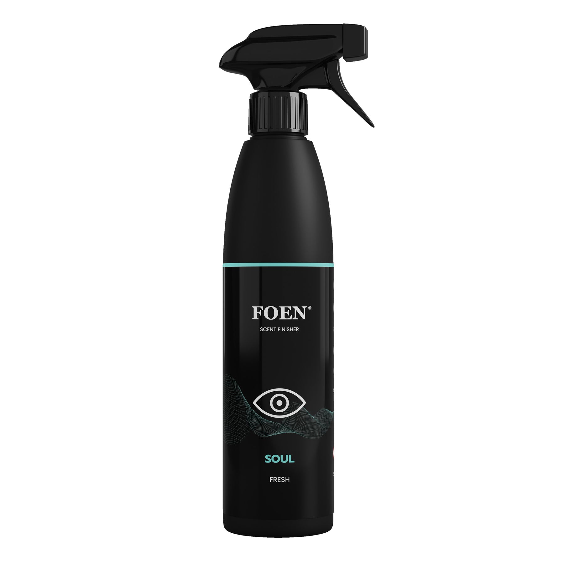 Bottiglia di FOEN Soul Profumo Spray, deodorante auto con fragranza profonda e avvolgente, ideale per rinfrescare e profumare l'interno del veicolo.