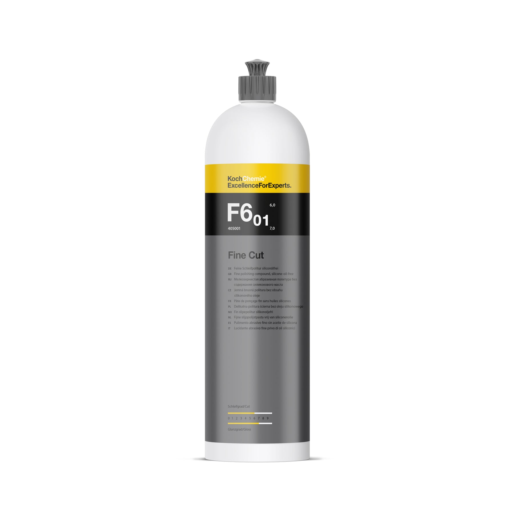Flacone Koch Chemie Fine Cut F6.01 polish abrasivo professionale per vernici auto con ossido di alluminio