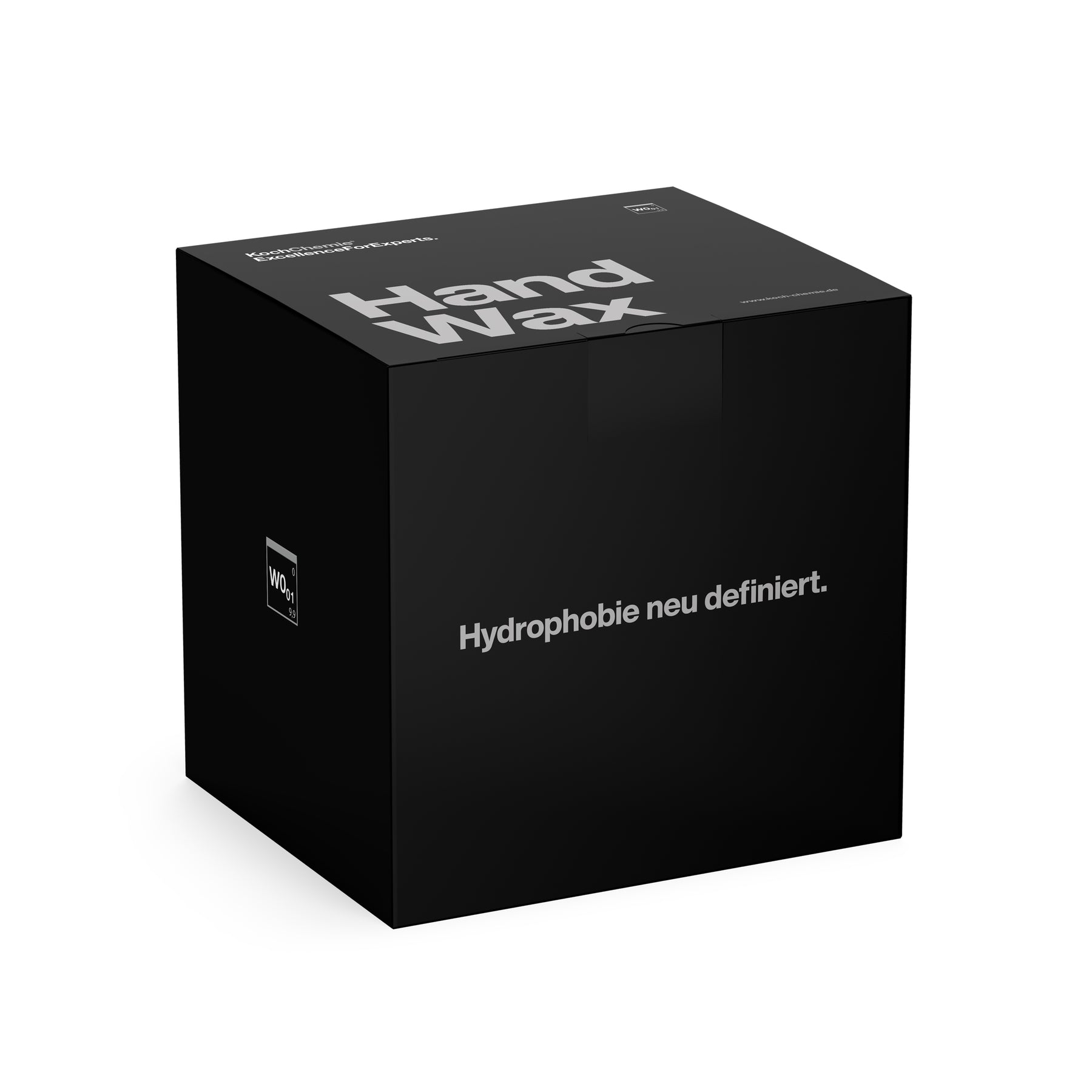 confezione Hand Wax W0.01 Koch-Chemie con scritta Hydrophobie neu definiert per protezione idrofobica avanzata