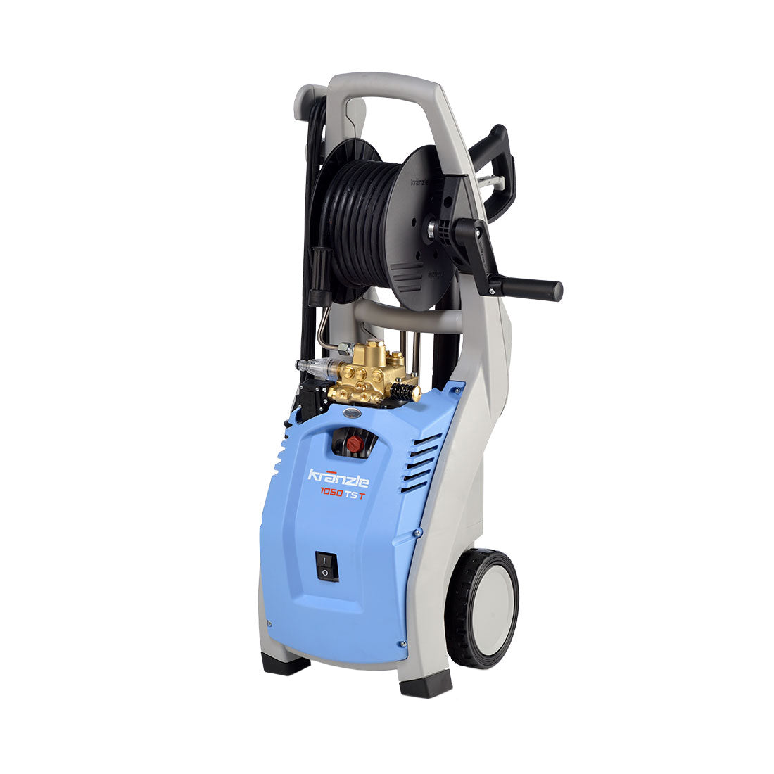 Idropulitrice Kranzle K 1050 TST con avvolgitubo integrato, ideale per una pulizia efficace e professionale