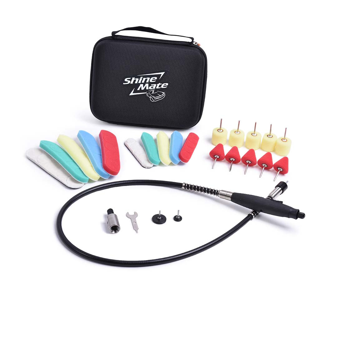 ShineMate MPK-3 Mini Lucidatrice Kit per lucidatura precisa e dettagliata