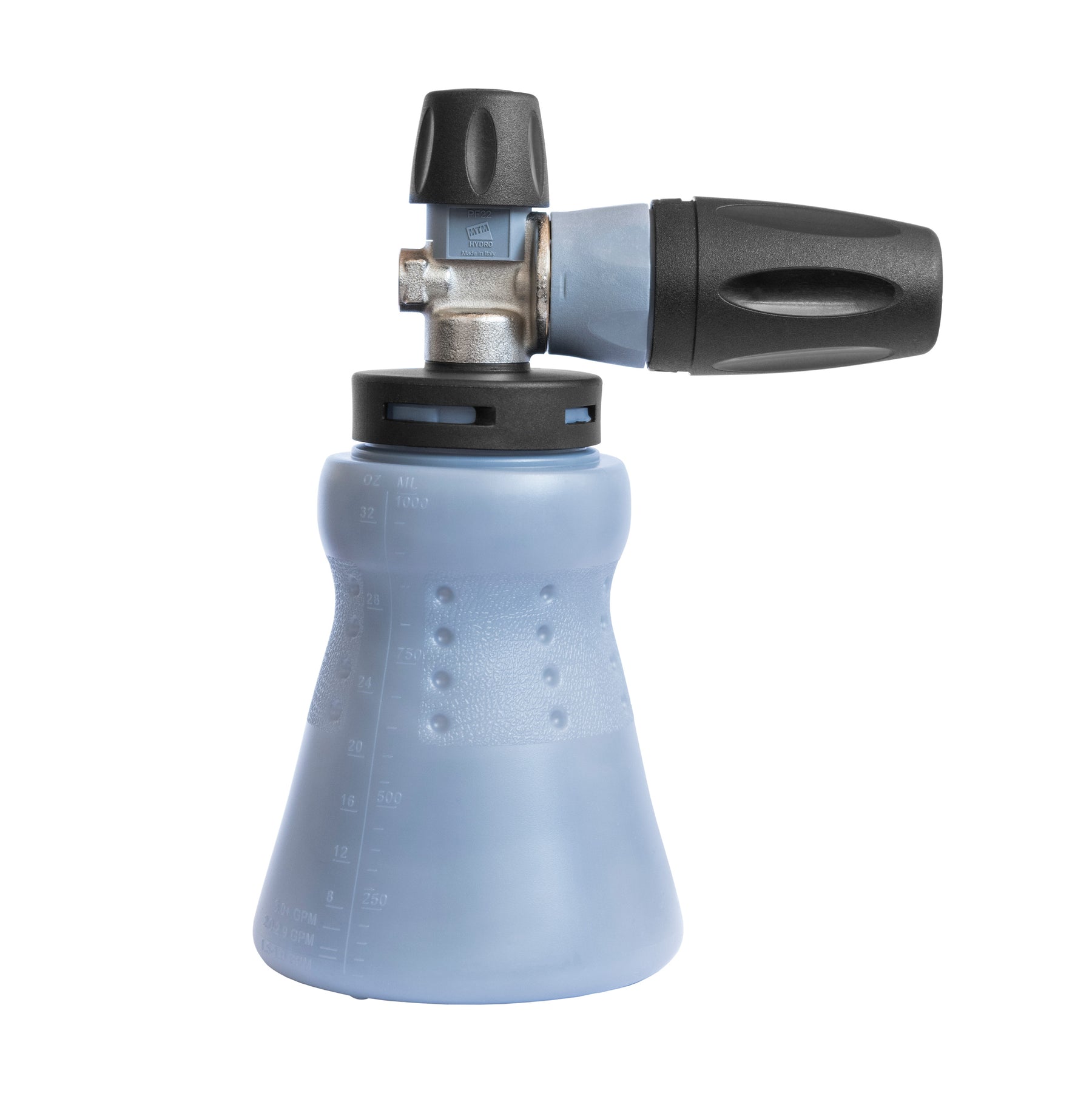 Lancia schiuma professionale MTM Hydro PF22.3, ideale per una schiumatura uniforme e potente.