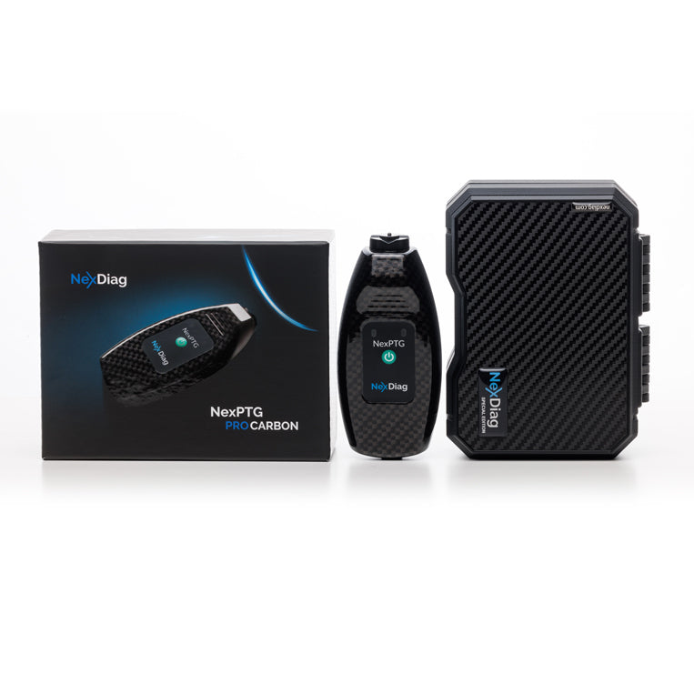 Spessimetro NexPTG PRO Carbon per misurazione avanzata dello spessore della vernice auto.