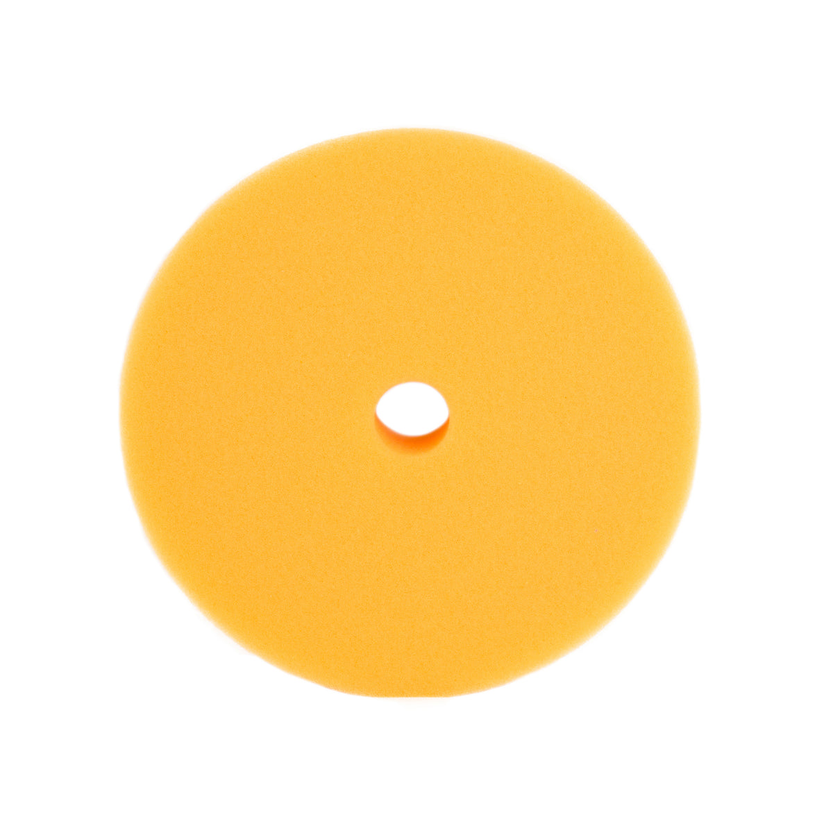 Tampone di lucidatura CARTEC giallo medio per lucidatrice rotorbitale, ideale per una rimozione efficace dei difetti della vernice.