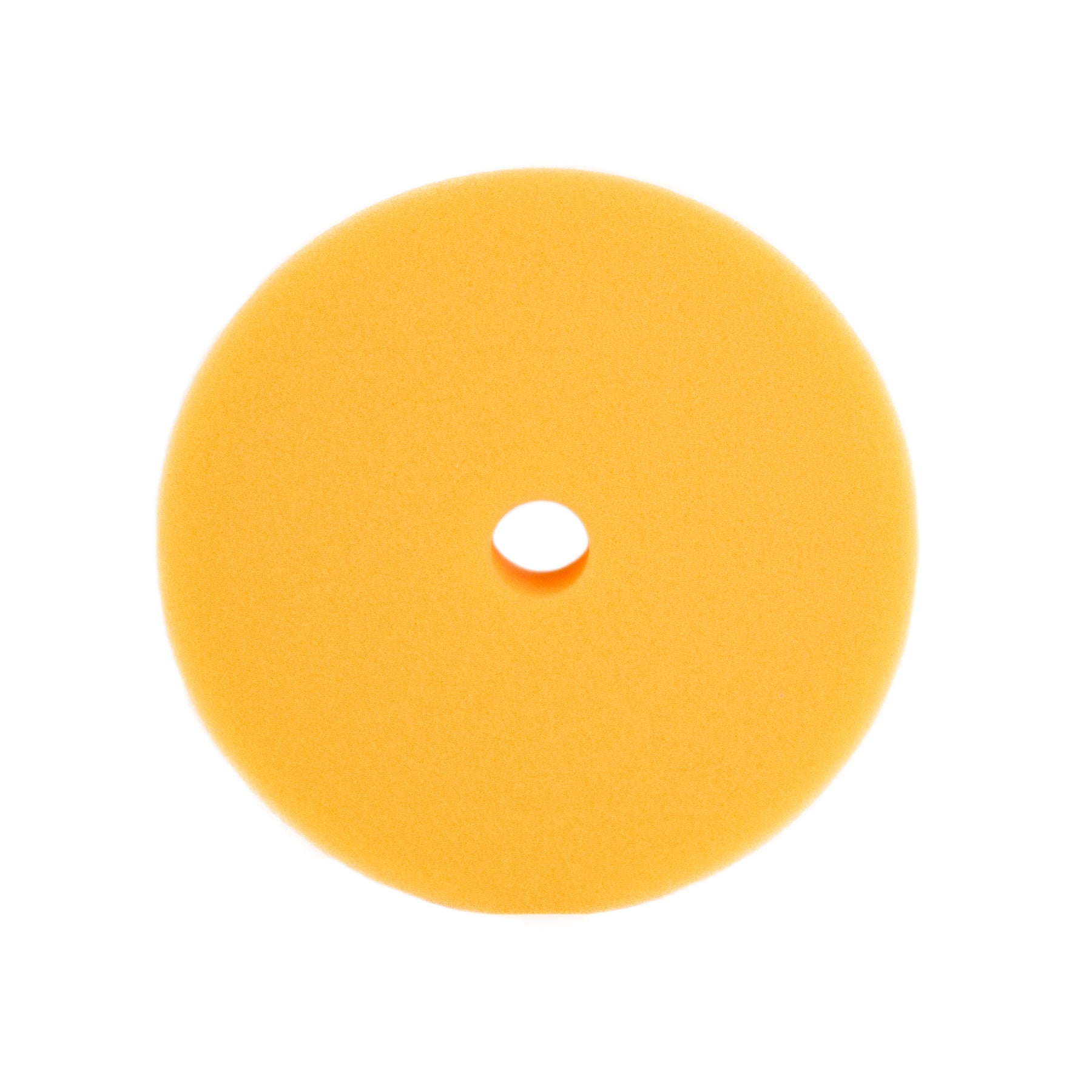 Tampone di lucidatura CARTEC giallo medio per lucidatrice rotorbitale, ideale per una rimozione efficace dei difetti della vernice.