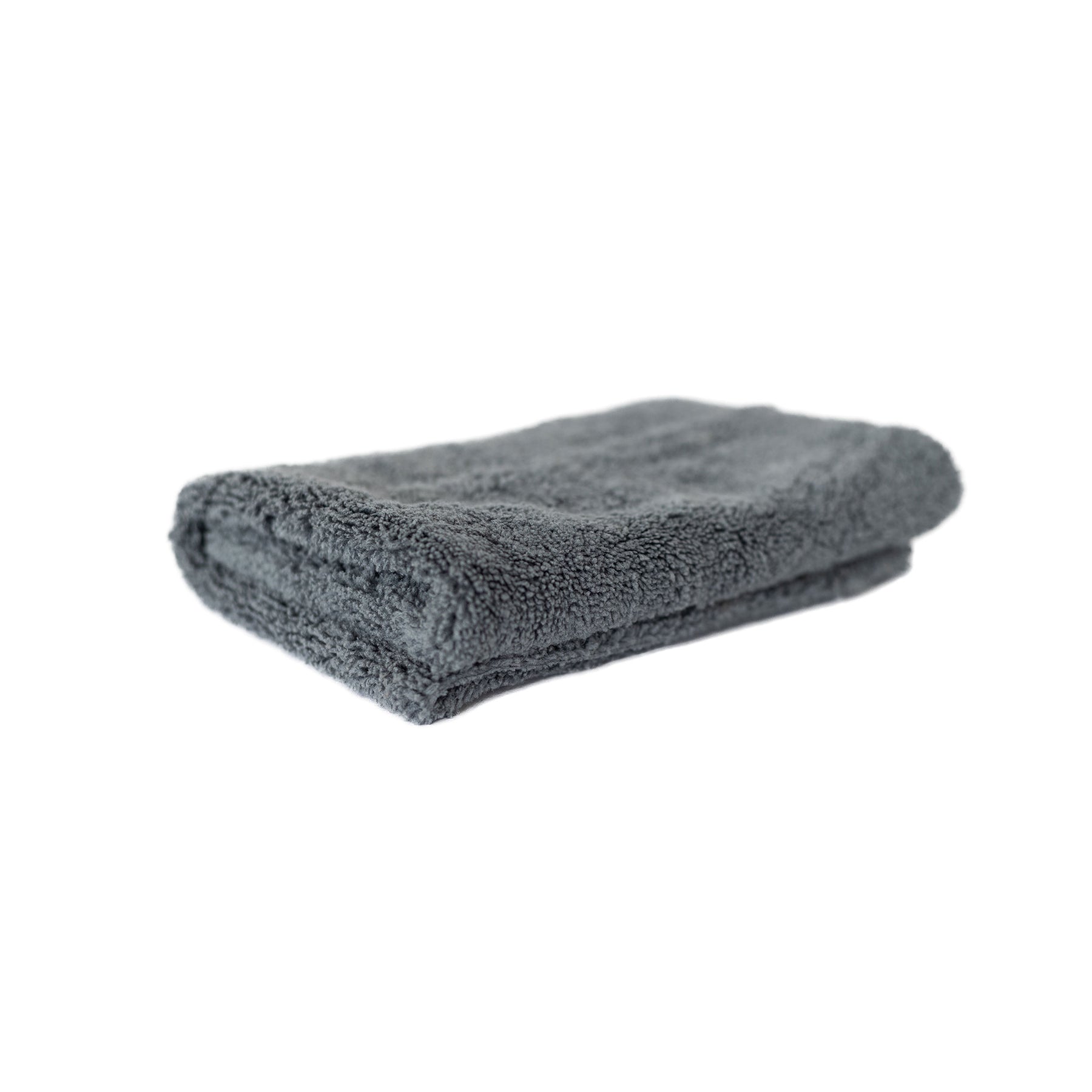 Panno in microfibra ultrasoft CARTEC double face antracite per rifinitura auto, ideale per superfici delicate.