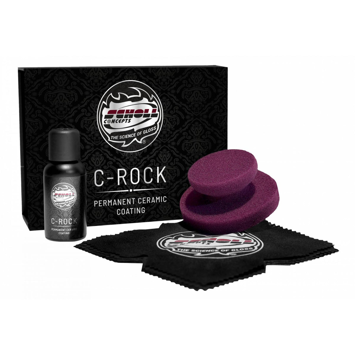 SCHOLL Concepts C-ROCK Permanente Keramikversiegelung Set