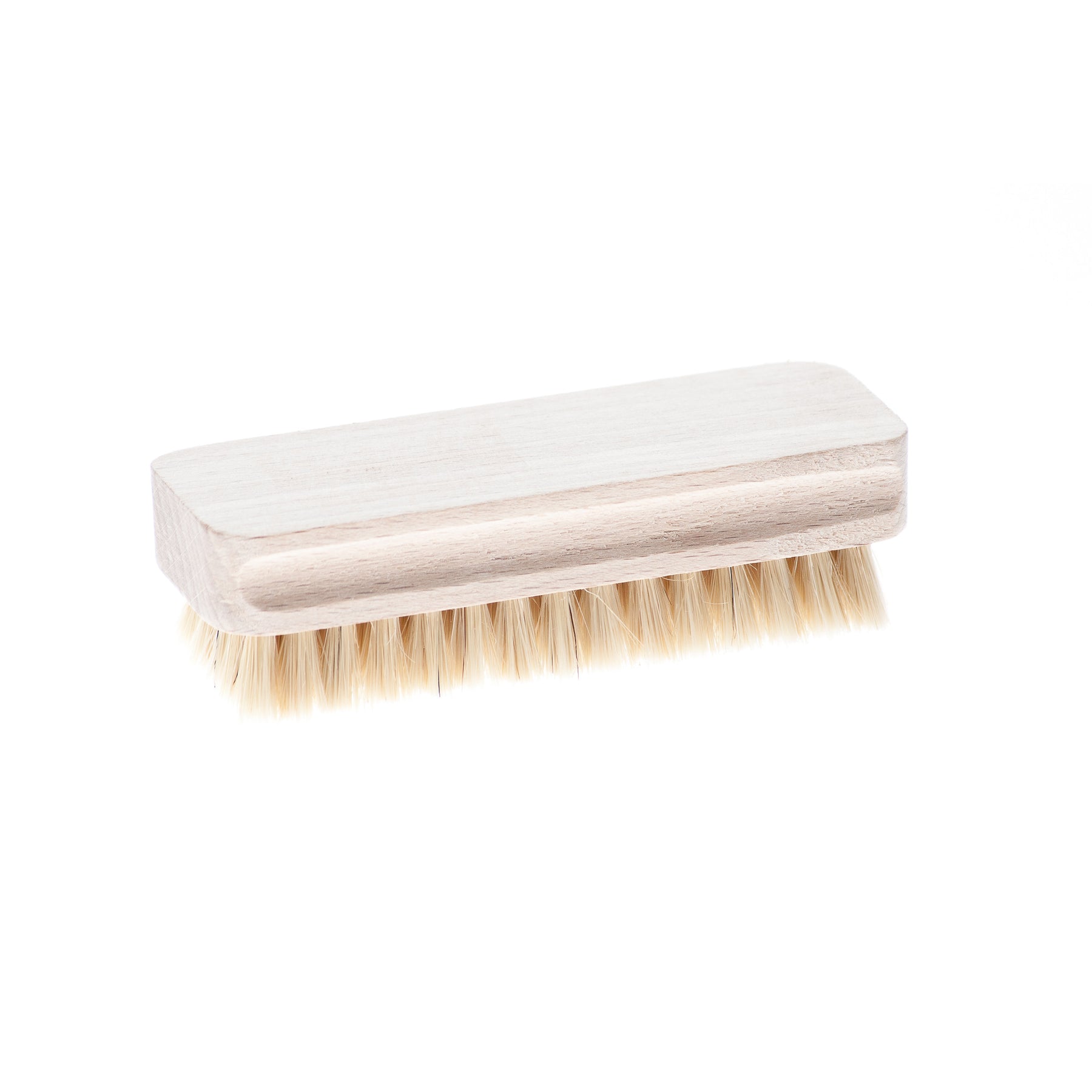 Spazzola Sibelum EcoBrush con setole naturali, perfetta per una pulizia ecocompatibile e delicata su superfici sensibili.