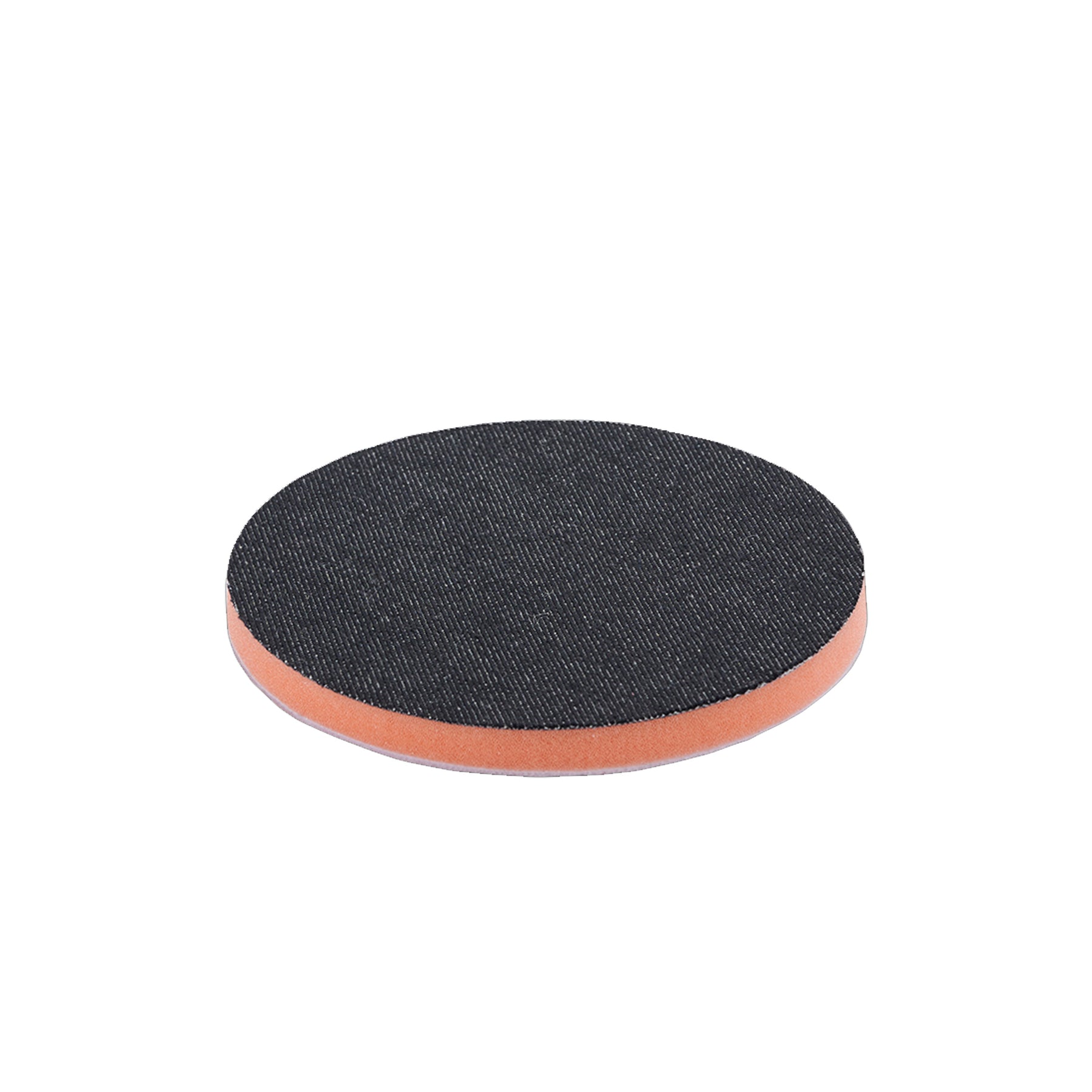 Tampone ShineMate Denim Pad grana 2000, con superficie nera abrasiva e base rosa, ideale per rimuovere imperfezioni dalla vernice automobilistica.