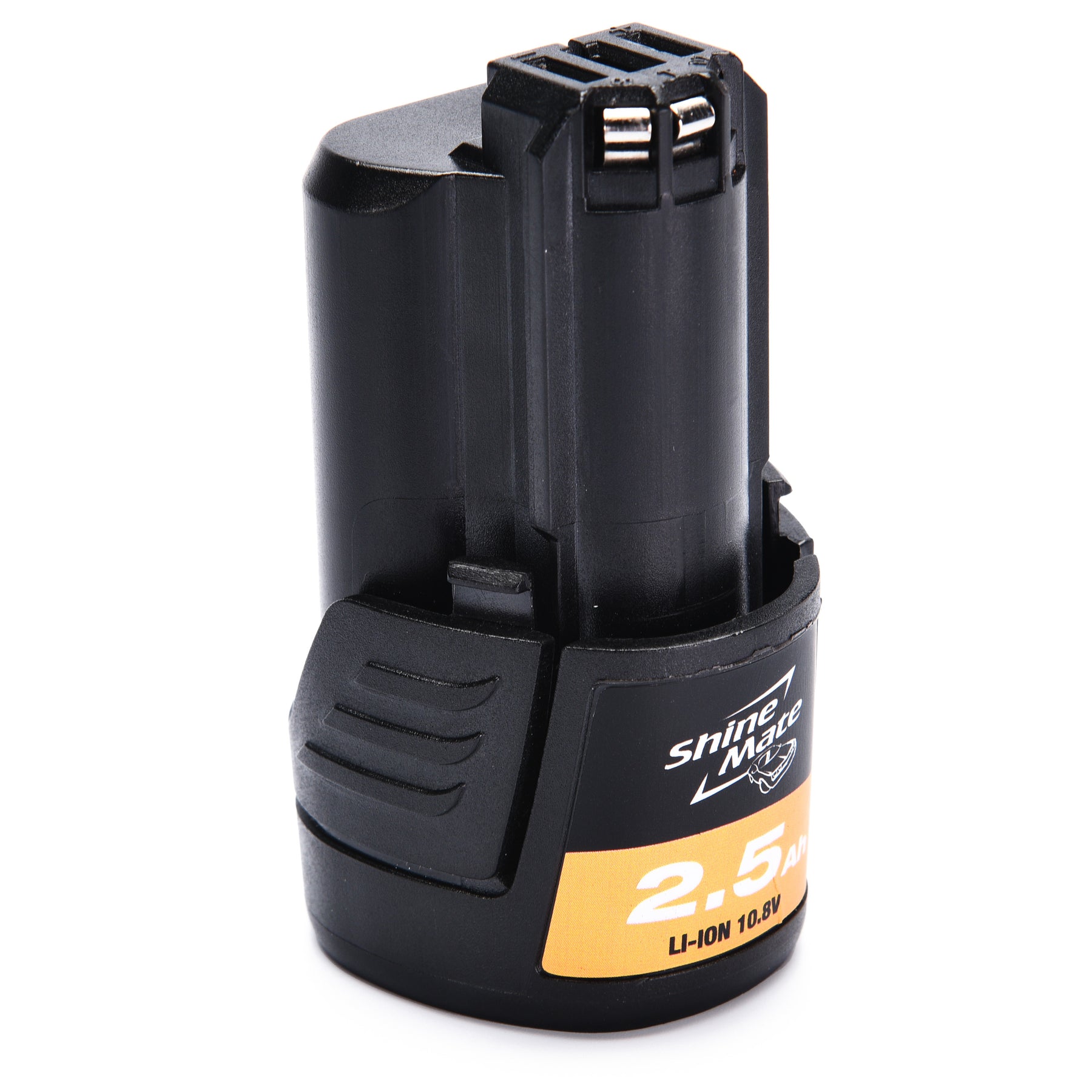 Batteria SHINEMATE 2,5 Ah per lucidatrici cordless, fornisce energia affidabile e duratura per lavori di detailing auto.
