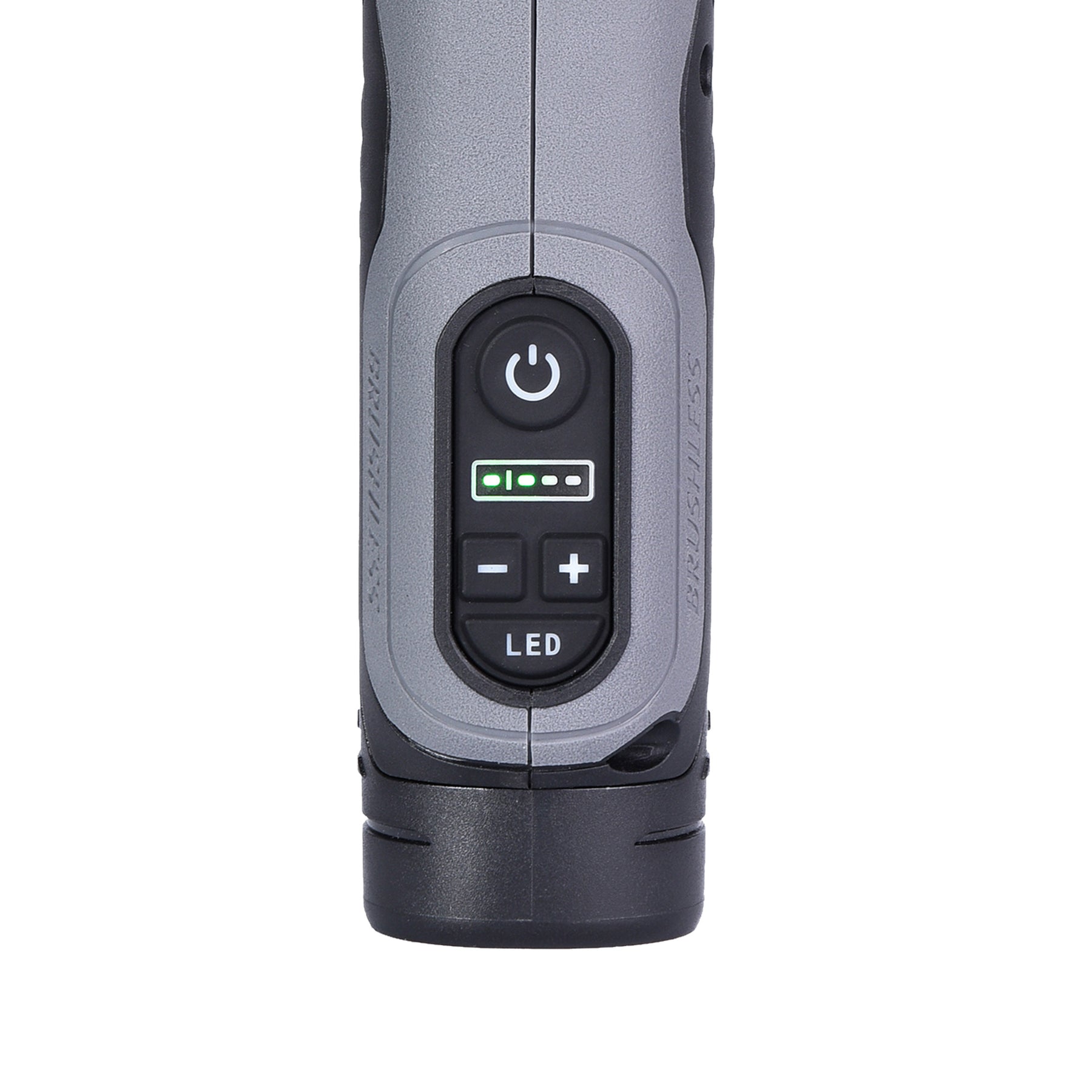SHINEMATE EB210 Lucidatrice Rotativa Cordless vista laterale orizzontale, progettata per una lucidatura efficace e professionale nei lavori di detailing auto.