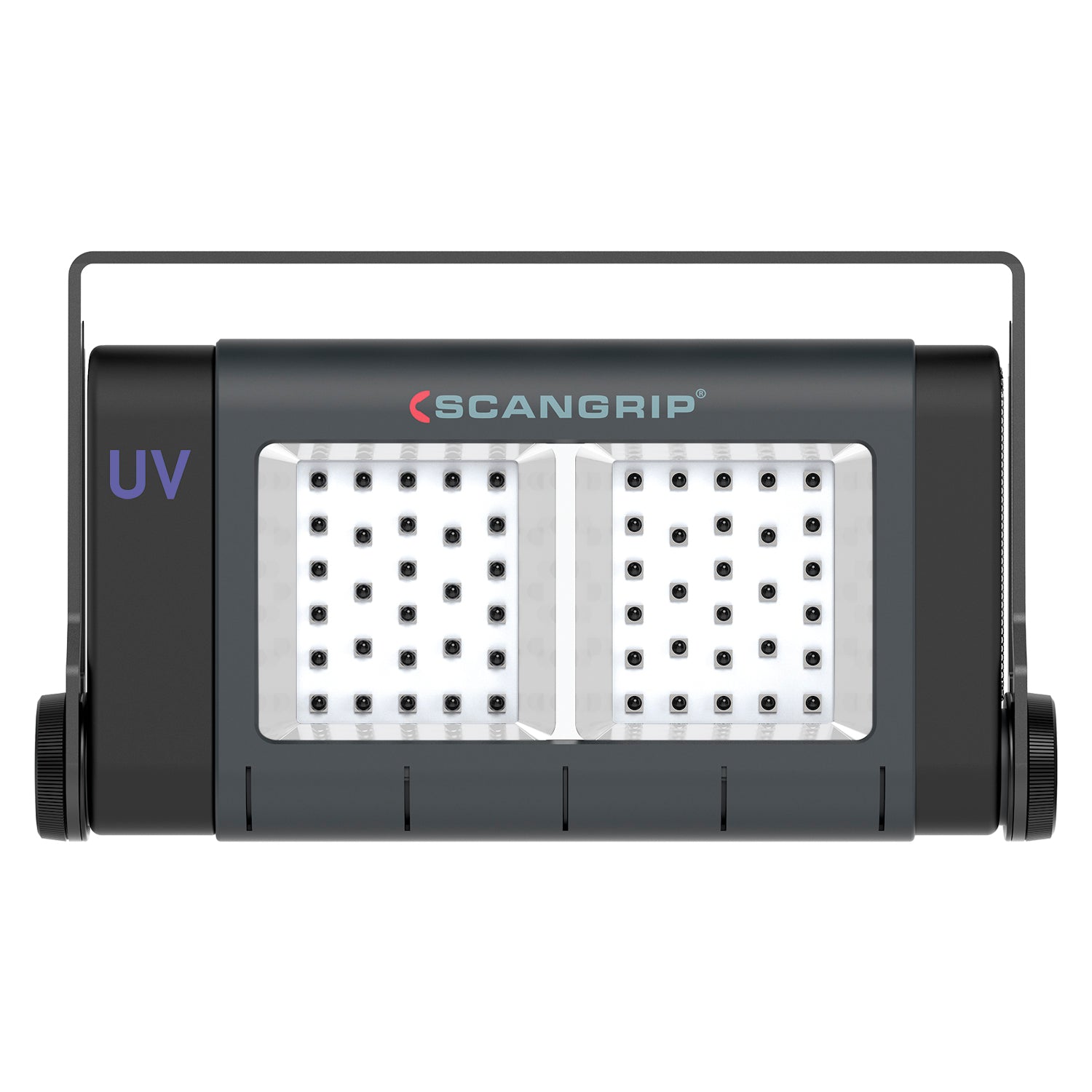 SCANGRIP UV-EXTREME PLUS in uso durante la polimerizzazione UV in un progetto di detailing auto.